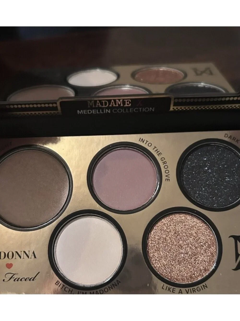 Madonna Loves Too Faced Medellin Collection Eyeshadow Palette NWOB